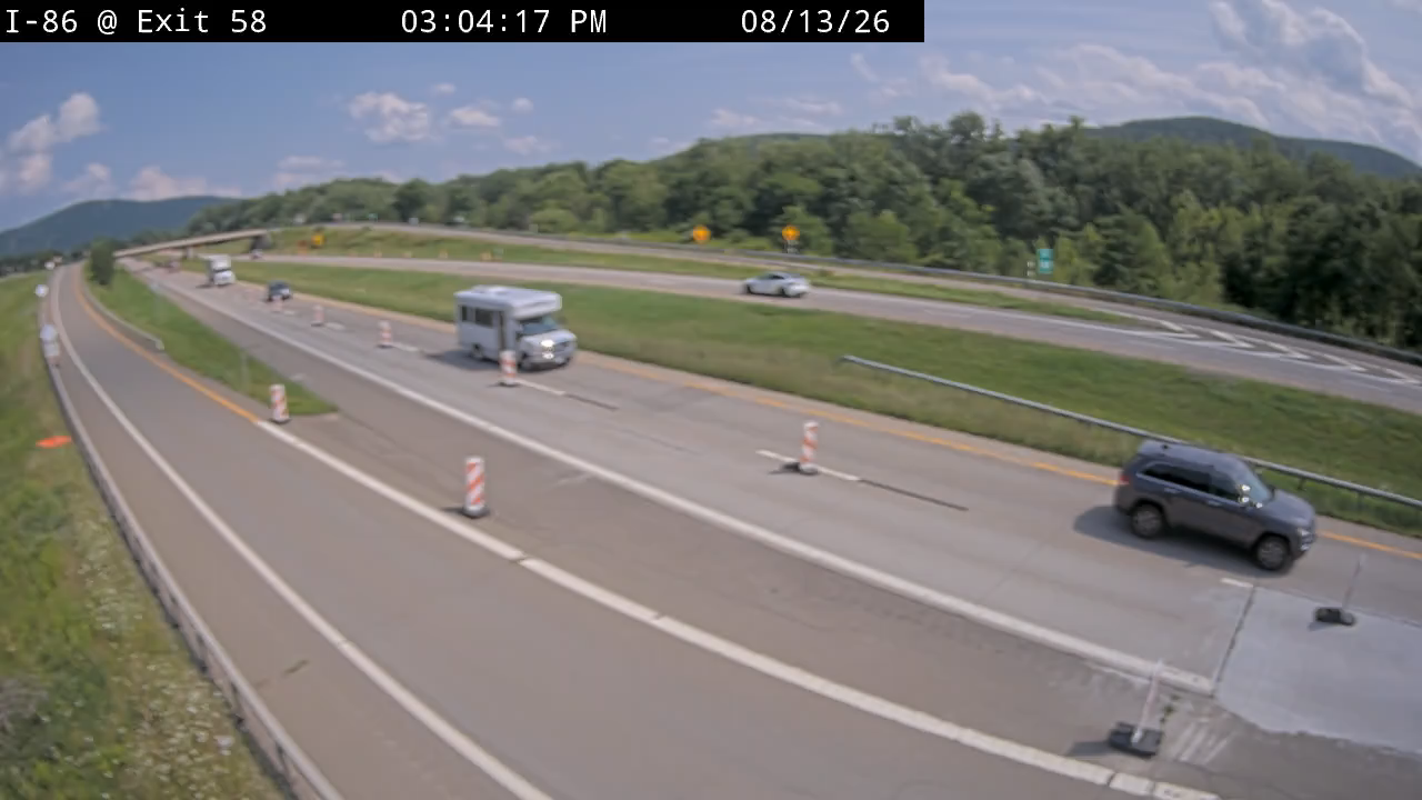 I-86 at Exit 58
