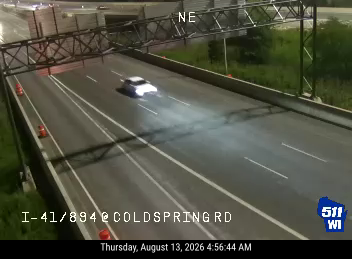 I-41/894/US 45  - I-41/894/US 45 at Coldspring Rd