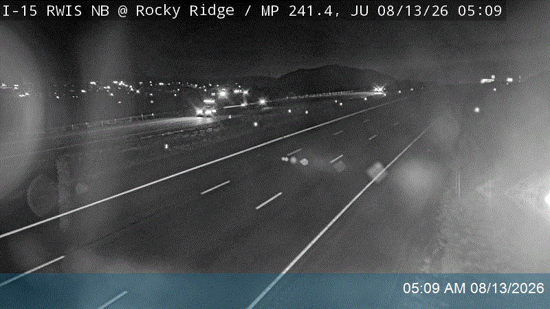I-15 RWIS NB @ Rocky Ridge / MP 241.4, JU                                                           