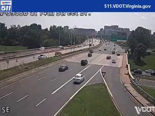 I-395 SB at 14th St. Bridge
