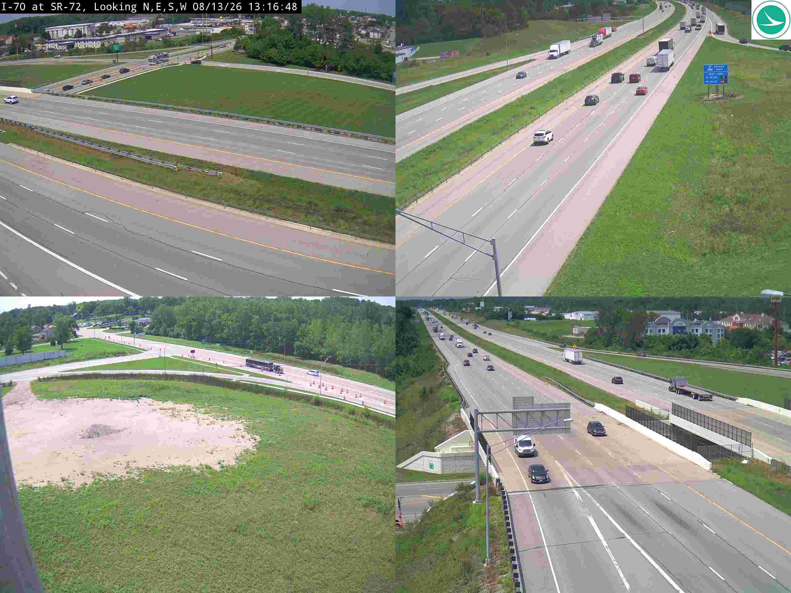 I-70 at SR-72 / Limestone St