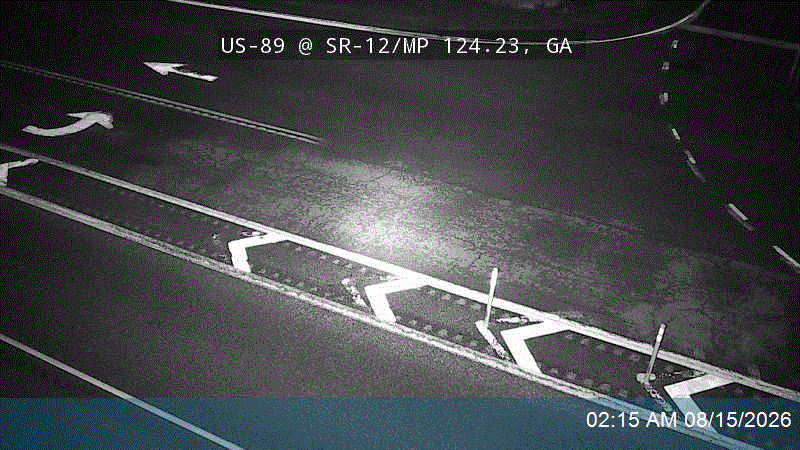 US-89 @ SR-12 / Milepost 124.23, GA                                                                 