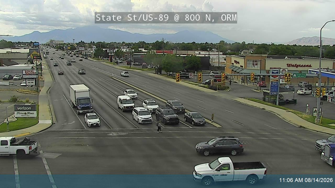 State St / US-89 @ 800 N / SR-52, ORM