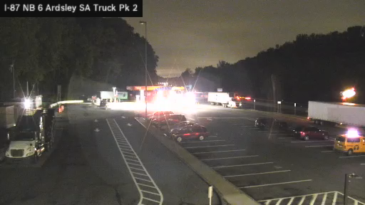 I-87 MP 006.00 NB Ardsley Service Area Truck Park 2