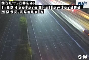 GDOT-0094: I-85 N before ShallowfordRd MM 92.2 (DeKalb)
