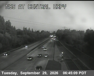 CA-85 - TVC92 -- SR-85 : AT CENTRAL EXPY - North