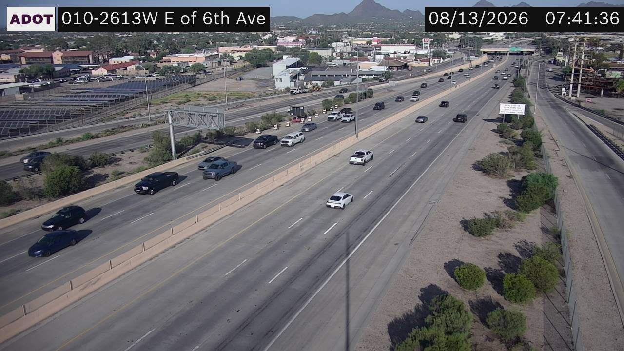 I-10 - I-10 @E of 6th Ave
