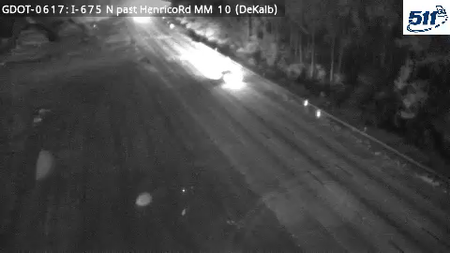 GDOT-0617: I-675 N past HenricoRd MM 10 (DeKalb)
