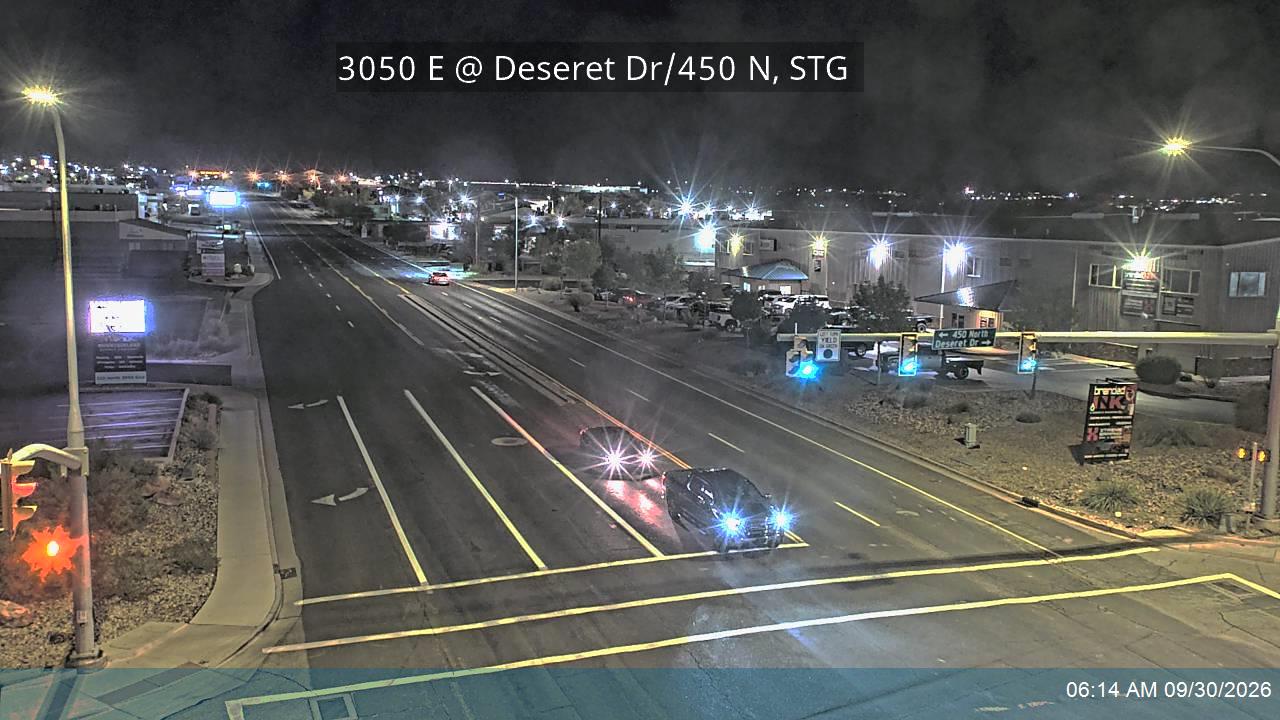 3050 E @ Deseret Dr / 450 N, STG