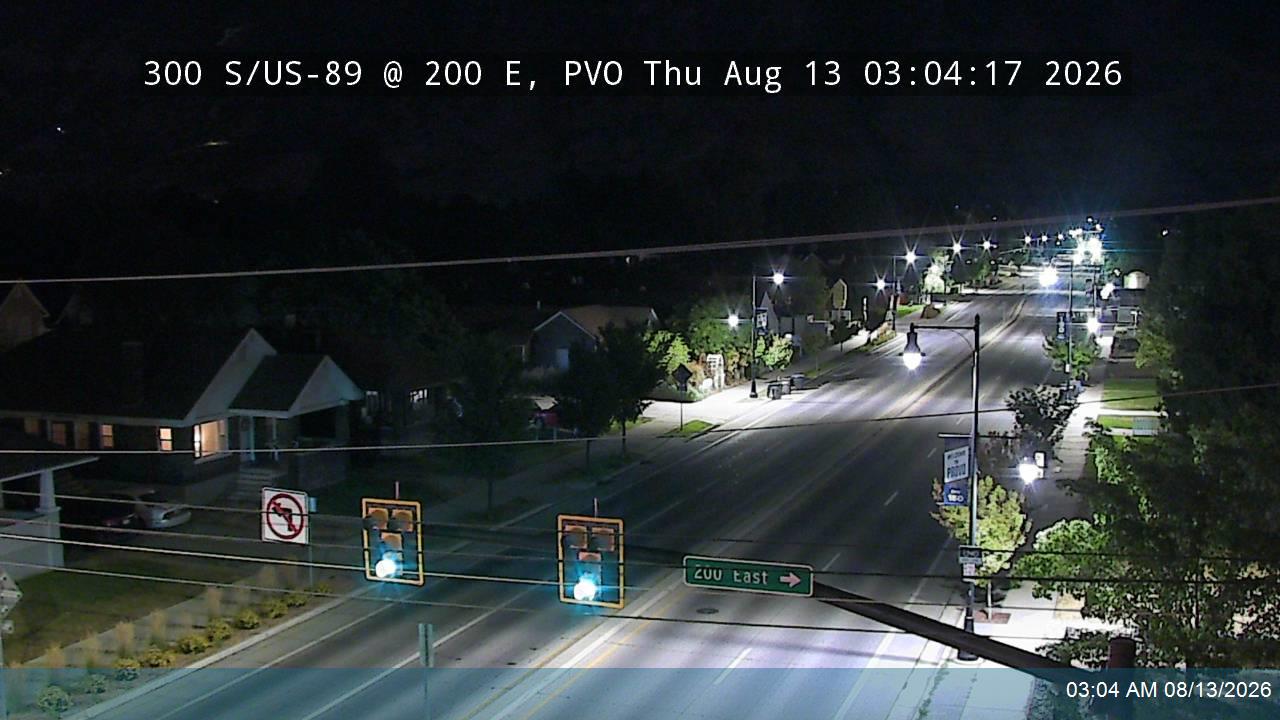 300 S / US-89 @ 200 E, PVO                                                                          