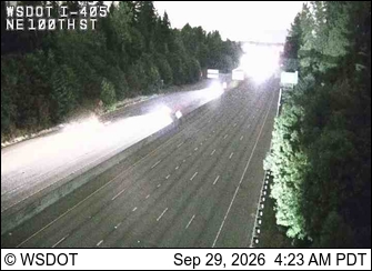 I-405 at MP 18.8: NE 100th St