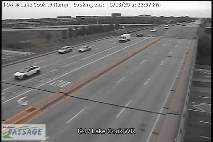 I-94 at Lake Cook W Ramp
