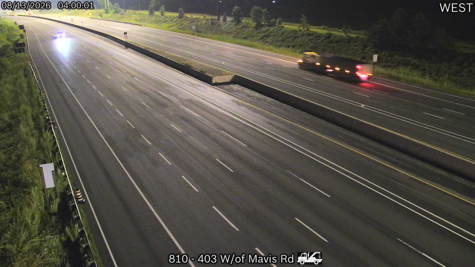 Highway 403 West of Mavis Road