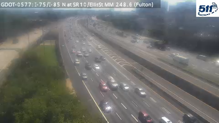 GDOT-0577: I-75/I-85 N at SR10/FreedomPkwy MM 247.6 (Fulton)