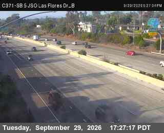 I-5 - (C371) I-5: SB 5 JSO Las Flores Dr B