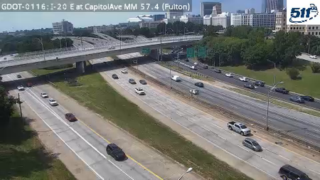 GDOT-0116: I-20 E at CapitolAve MM 57.4 (Fulton)