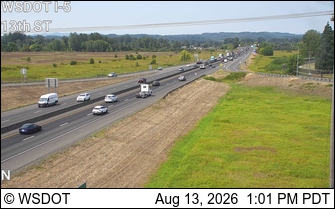 I-5 at MP 76.5: 13th St