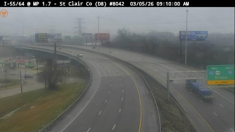 I-55/64 at Milepost 1.7 (#8042)