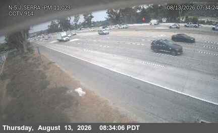 I-5 : (914) NB I-5 at J.Serra