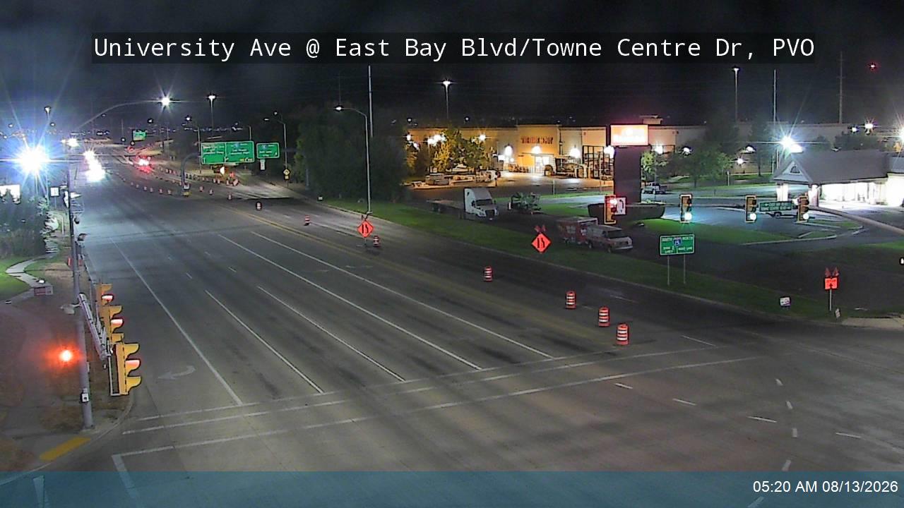 University Ave / US-189 @ East Bay Blvd / Town Center Dr / 1420 S, PVO                              