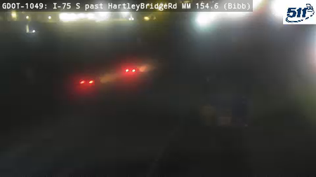 GDOT-1049: I-75 S past HartleyBridgeRd MM 154.6 (Bibb)