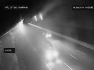 I-87SB/I-287EB at South Franklin St MM16.49
