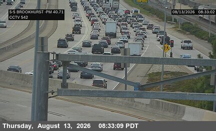 I-5 : (542) Brookhurst On Ramp