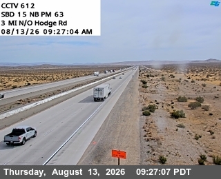 I-15 : (612) 3mi N/O Hodge