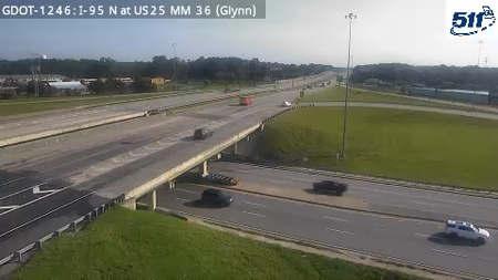 GDOT-1246: I-95 N at US25 MM 35.7 (Glynn)