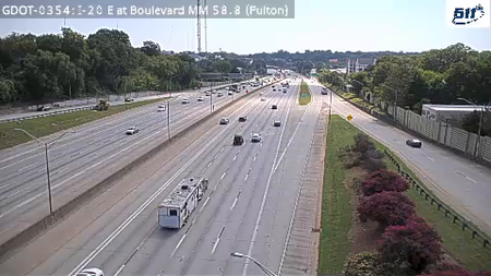 GDOT-0354: I-20 E at Boulevard MM 58.4 (Fulton)
