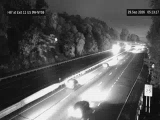 I-87 SB at Exit 11 US 9W NY59 MM 18.0