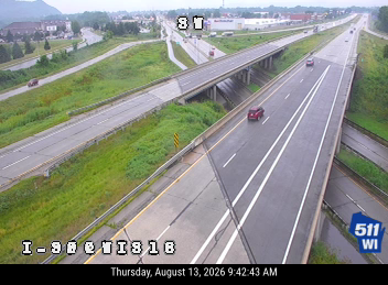 I-90  - I-90 at WIS 16