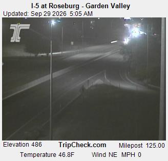 I-5 at Roseburg - Garden Valley