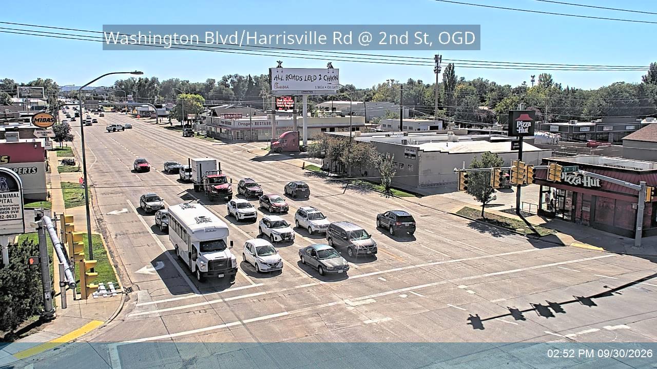 Washington Blvd / Harrisville Rd / US-89 @ 2nd St / Washington Blvd / SR-235, OGD