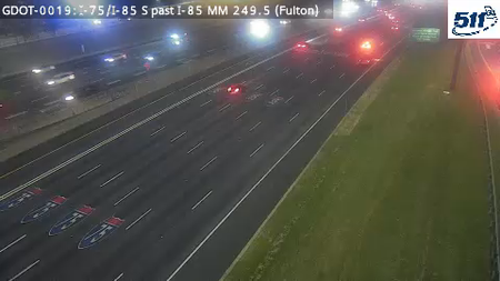 GDOT-0019: I-75/I-85 S past I-85 MM 249.5 (Fulton)