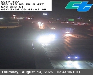 I-215 : (107) South Of 2nd Street