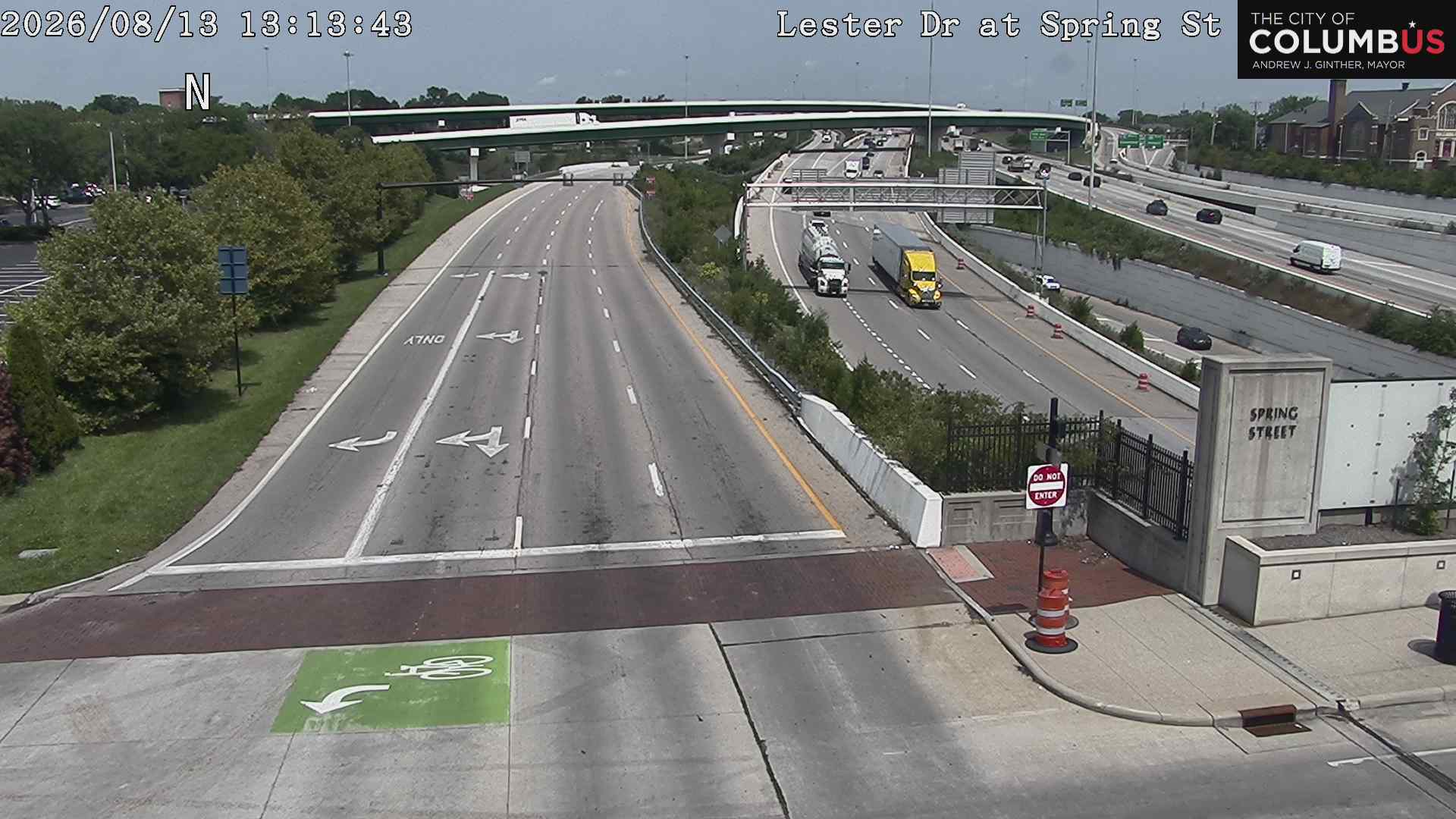 (City of Columbus) I-71 at Lester Dr/Spring St
