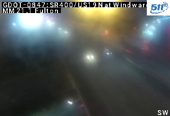 GDOT-0847: SR400/US19 N at WindwardPkwy MM 21.1 (Fulton)
