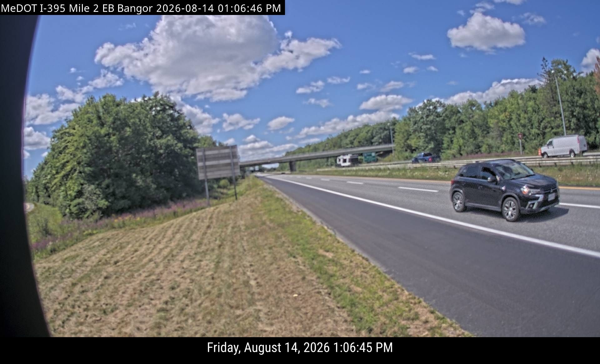 I-395 Mile 2 EB Bangor