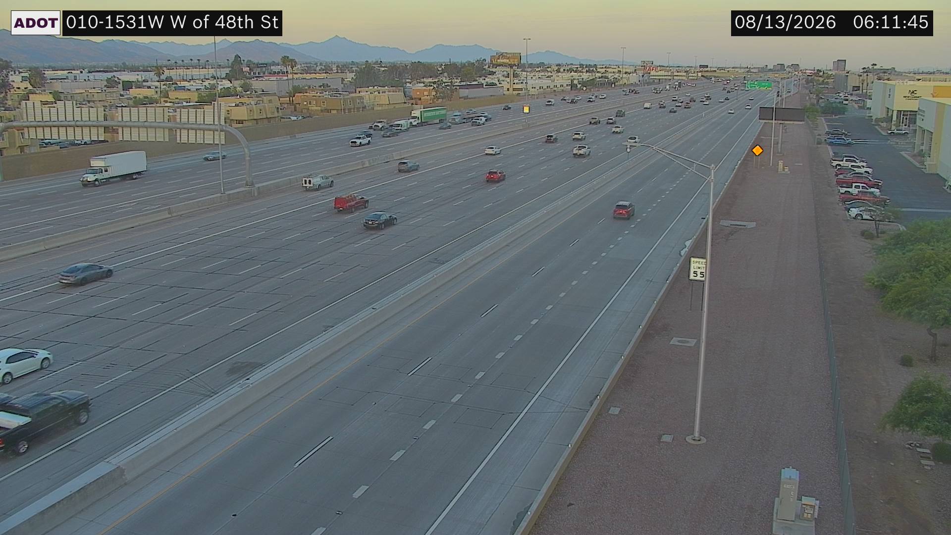 I-10 - I-10 @W of 48th Street