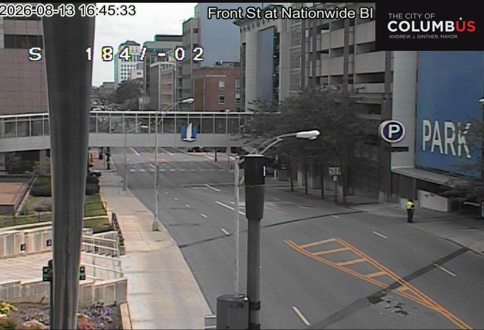 (City of Columbus) Front St at Nationwide Blvd