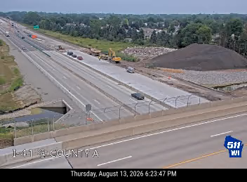 I-41  - I-41 at County A