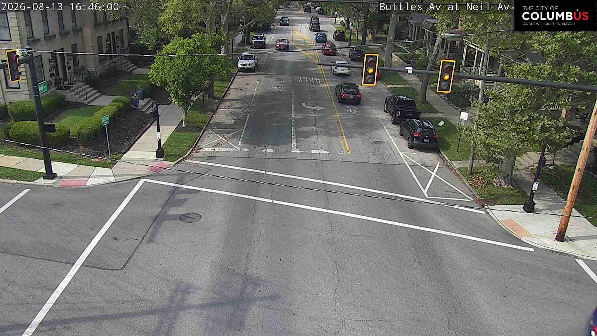 (City of Columbus) Neil Ave at Buttles Ave