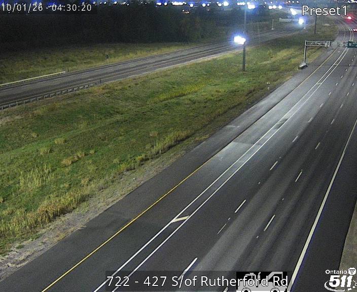Highway 427 South of Rutherford Road