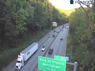 I-76 MM 330.6 (EAST OF PA320/ GULPH MILLS)