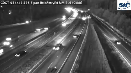 GDOT-0544: I-575 S past BellsFerryRd MM 3.6 (Cobb)