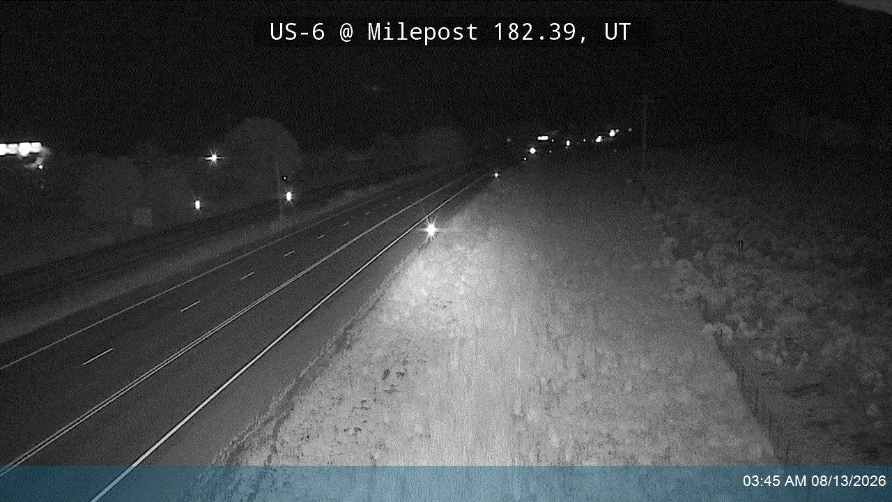 US-6 @ Milepost 182.39, UT                                                                          