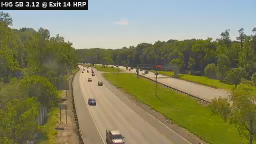I-95 MP 003.12 SB at Interchange 14 (Hutchinson River Parkway)