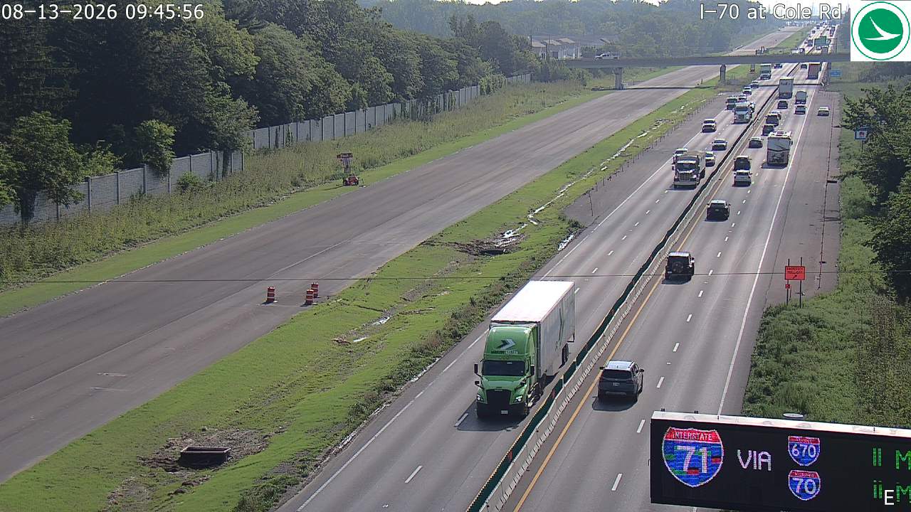 I-70 at Cole Rd