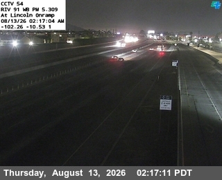 SR-91 : (54) Lincoln Onramp